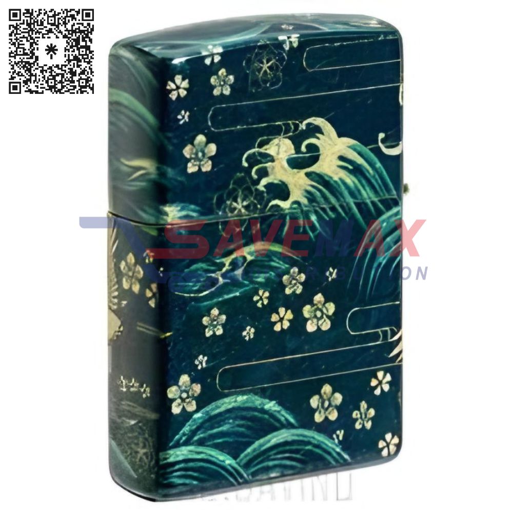 S07087 ZIPPO LIGHTER ASIAN BIRD 48684 - Image 1