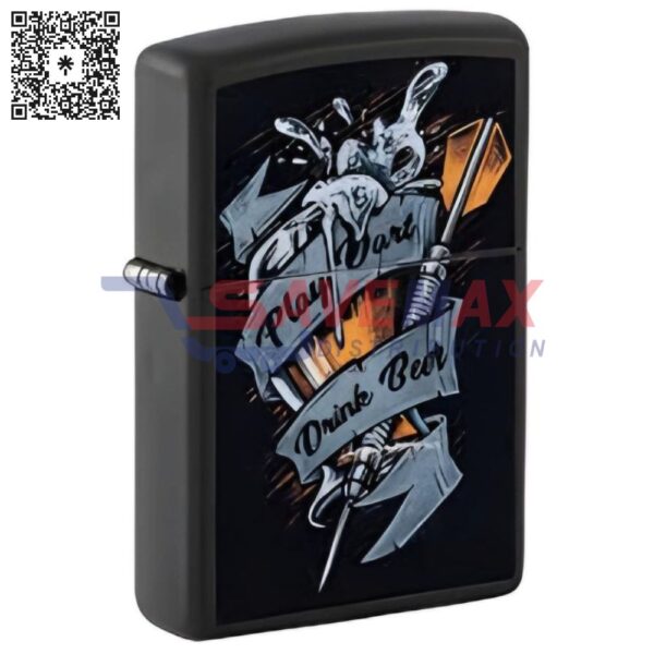 ZIPPO LIGHTER DARTS DESIGN 48679