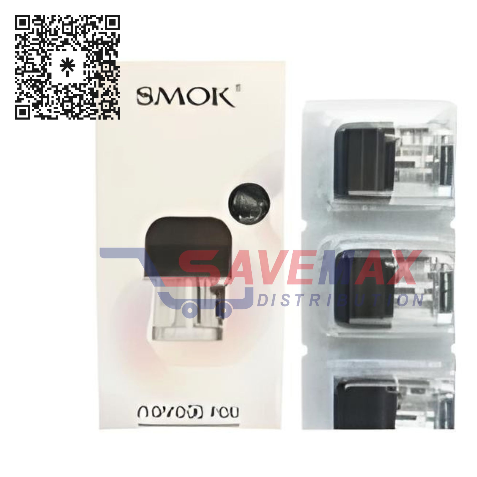 S07120 SMOK NOVO X POD DC 0.8 3CT - Image 1