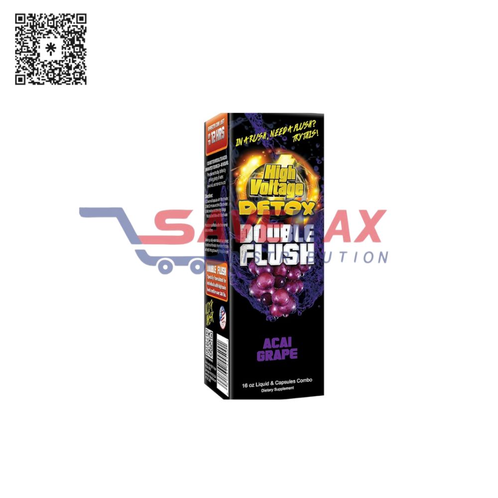 S07125 HIGH VOLTAGE DOUBLE FLUSH ACAI 16 OZ - Image 1