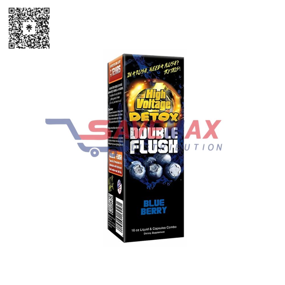 S07126 HIGH VOLTAGE DOUBLE FLUSH BLUE BERRY 16 OZ - Image 1