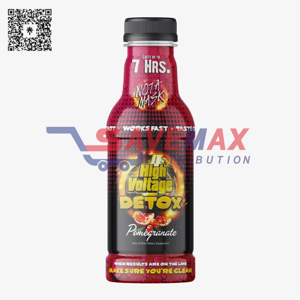 S07132 HIGH VOLTAGE DETOX BLAZIN CHERRY 16 OZ - Image 1