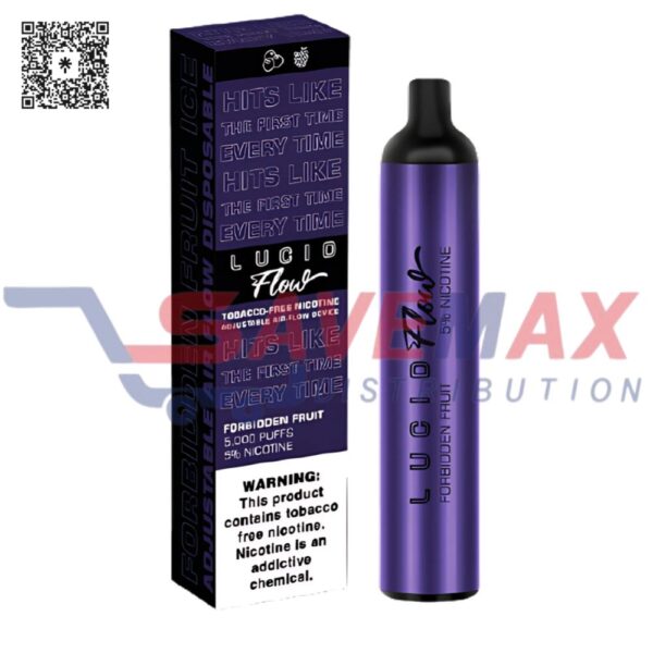 LUCID FLOW FORBIDDEN FRUITE 5000 PUFFS 10CT