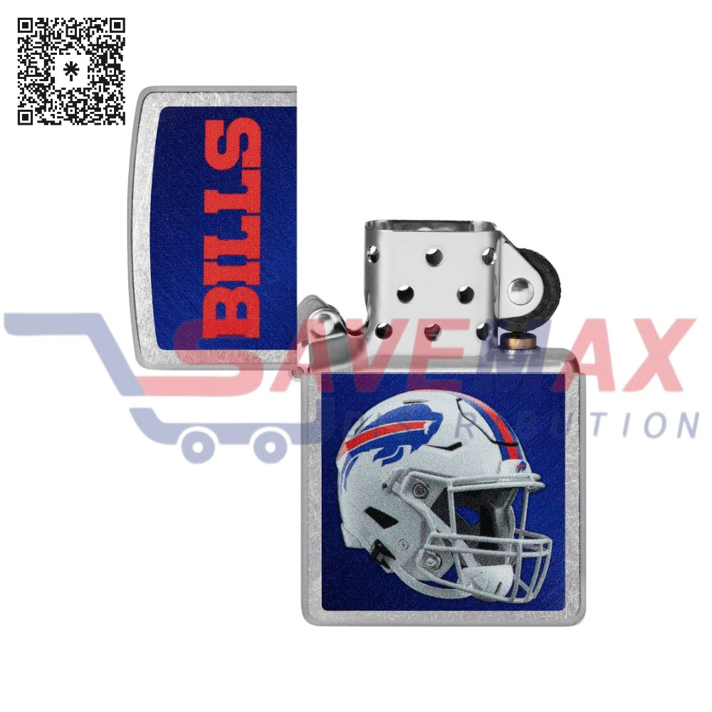 S07371 ZIPPO LIGHTER NFL BUFFLAO BILLS 48421 - Image 1