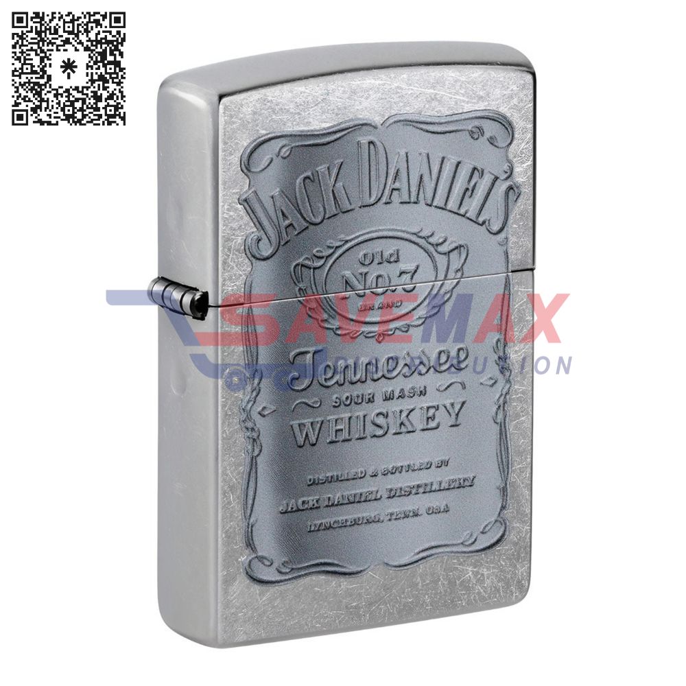 S07396 (2) ZIPPO LIGHTER JACK DANIELS 48284 - Image 1