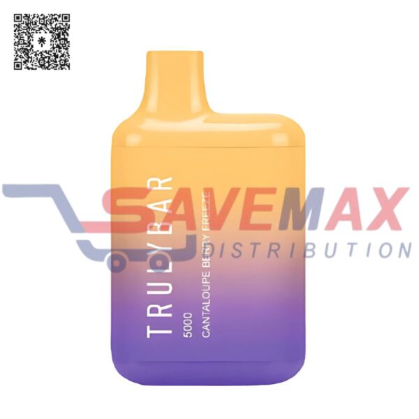 TRULYBAR CANTALOUPE BERRY FREEZE 5000 PUFFS 10CT