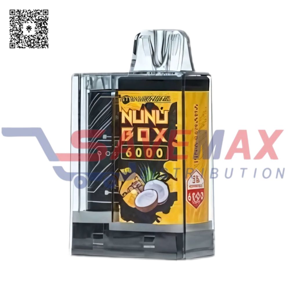 S07500 NUNU BOX PINA COLADA 5% 6000 PUFFS 5CT - Image 1