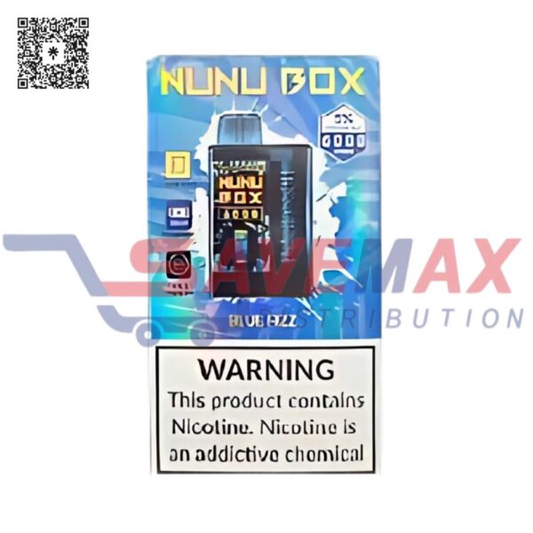 NUNU BOX BLUE FIZZ 5% 6000 PUFFS 5CT