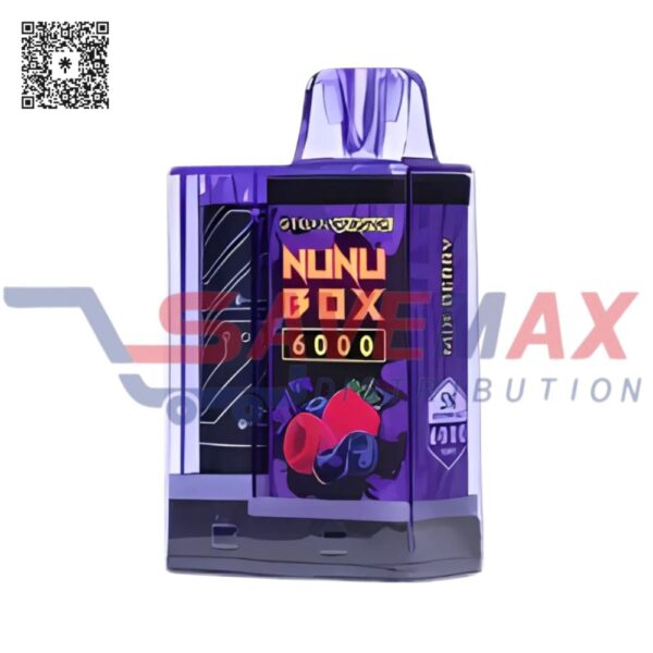 NUNU BOX MIX BERRY 5% 6000 PUFFS 5CT