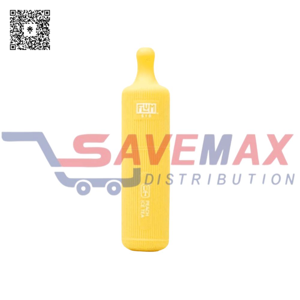 S07511 FLUM FLOAT DISP PEACH ICE TEA 3000 PUFFS 5% 10CT - Image 1