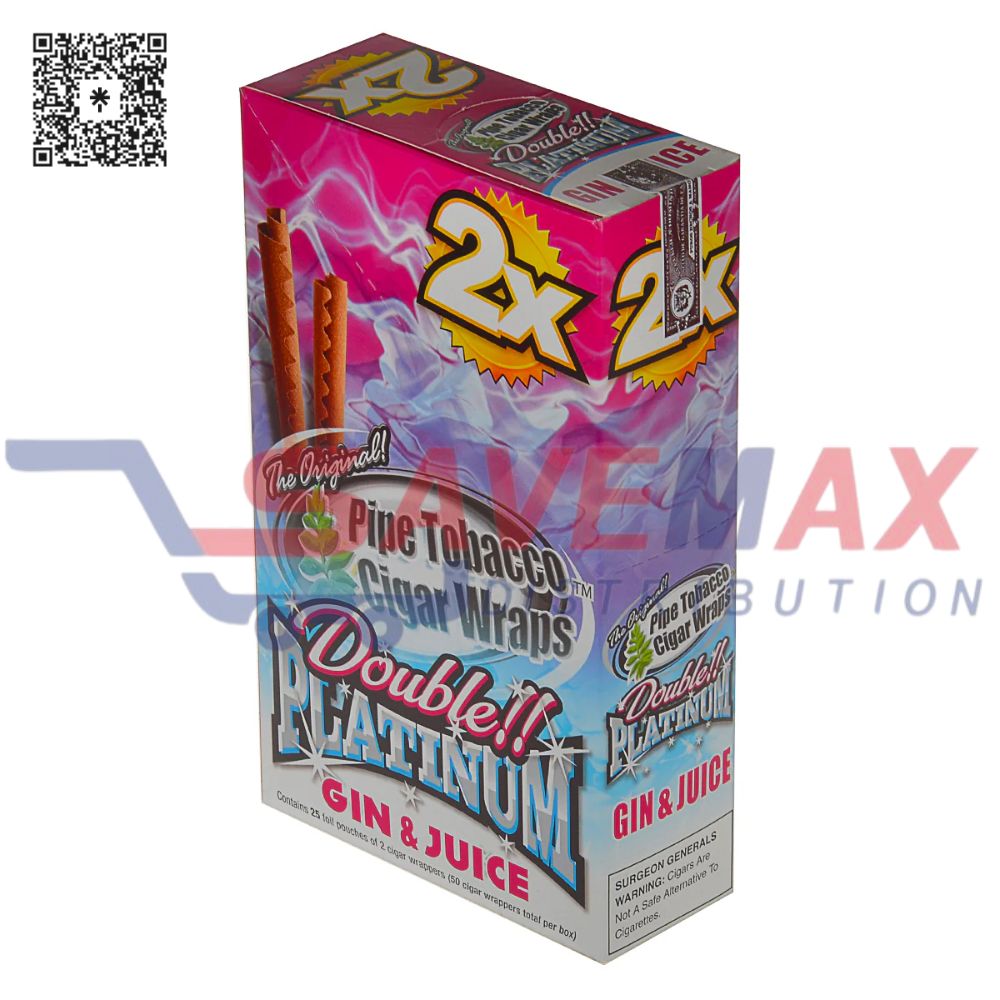 S07538 DOUBLE PLATINUM GIN & JUICE 2/25CT - Image 1