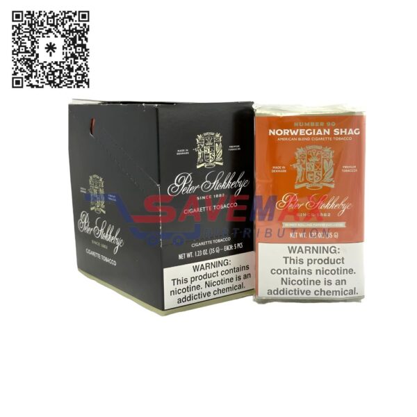 PETER STOKKEBYE NORWEIGIAN SHAG POUCH 1.23OZ 5CT