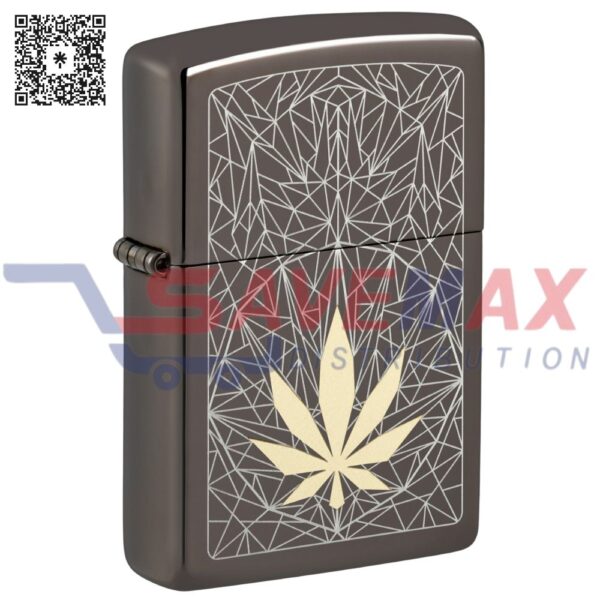 ZIPPO LIGHTER CANNABIS DESIGN 48384