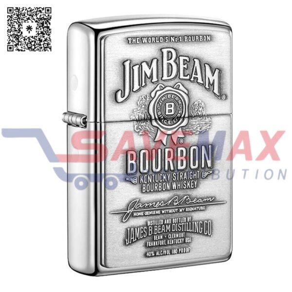 ZIPPO LIGHTER JM BM LABL EMB 250JB
