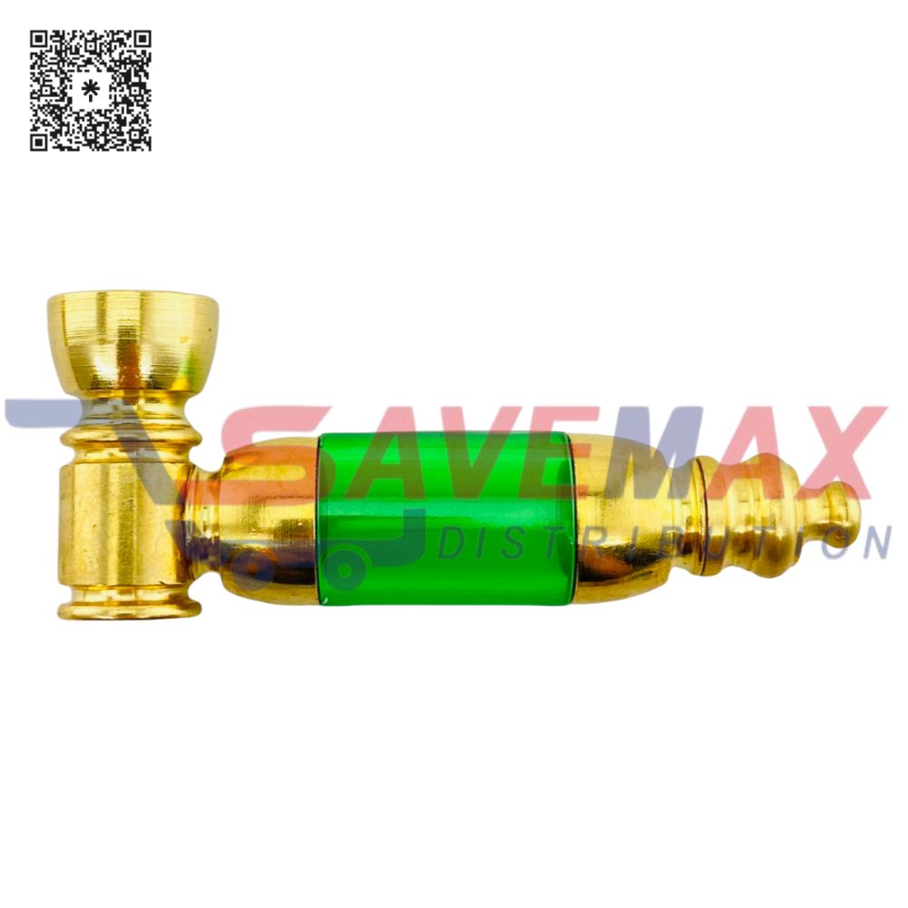 S07803 4" METAL HAND PIPE W/ PLASTIC CHAMBER - Image 1