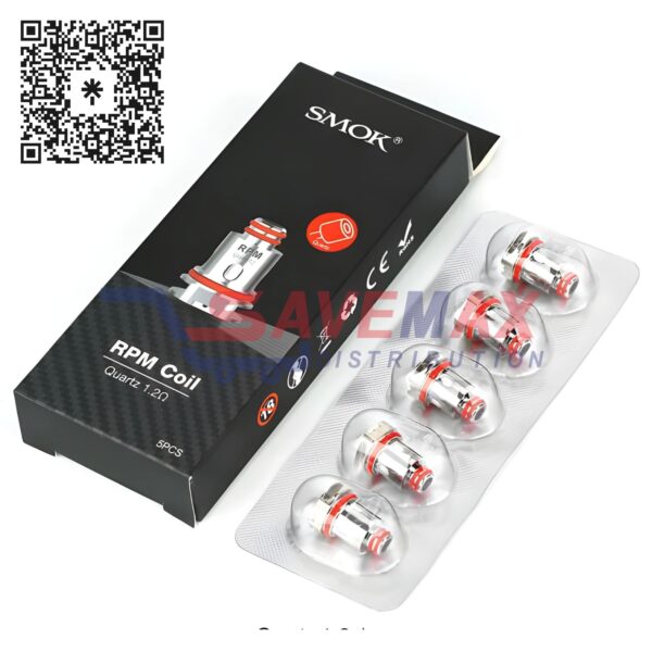 SMOK RPM COIL QUARTZ 1.2 5CT