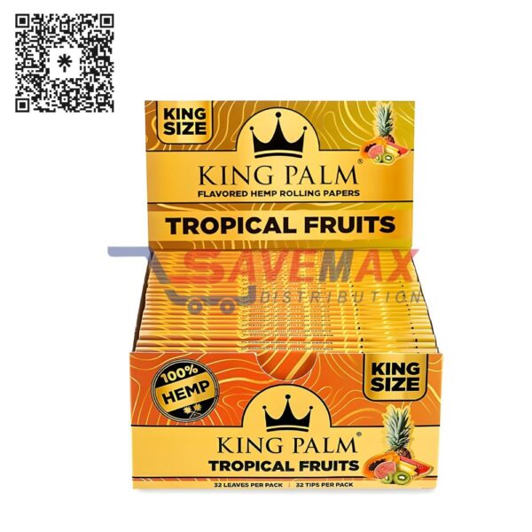 KING PALM PAPERS KG TROPICAL FRUITS 22CT