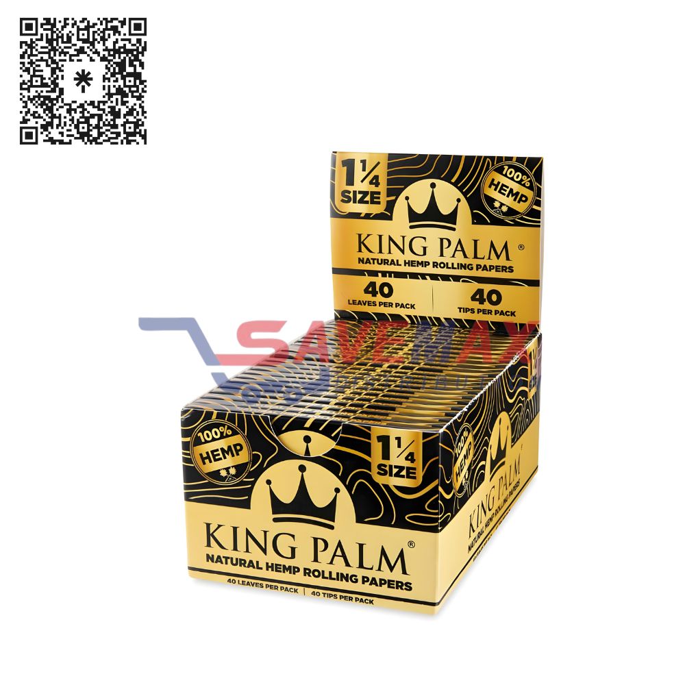 S07983 KING PALM PAPERS KG NATURAL 22CT - Image 1
