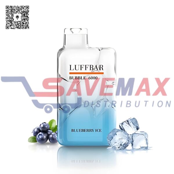 LUFFBAR BLUEBERRY ICE 6000 PUFFS 10CT