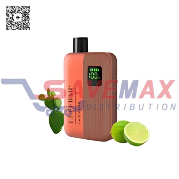 LUFFBAR CACTUS LIME 6000 PUFFS 10CT