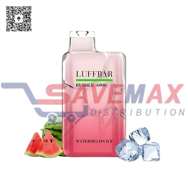 LUFFBAR WATERMELON ICE 6000 PUFFS 10CT
