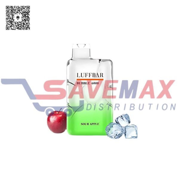 LUFFBAR SOUR APPLE 6000 PUFFS 10CT