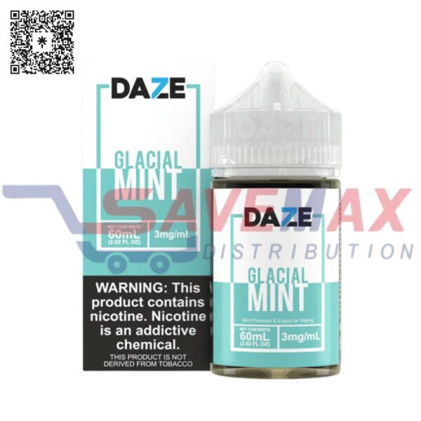 DAZE GLACIAL MINT 3MG 60ML