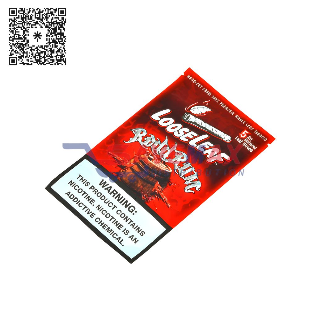 S08080 LOOSE LEAF REDD RUM 8PK - Image 1