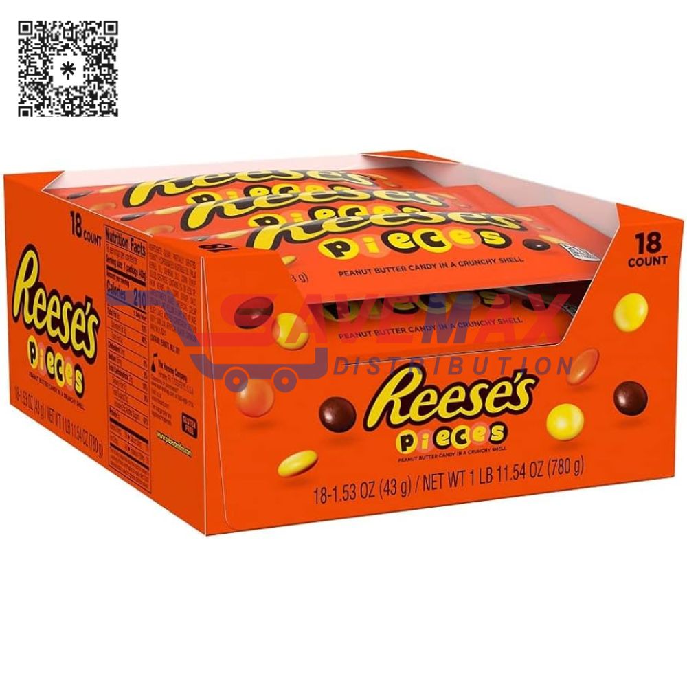 xr:d:DAF-kQ9IrXw:959,j:1805239327204572644,t:24031518 REESE'S PIECES 18/1.53OZ - Image 1