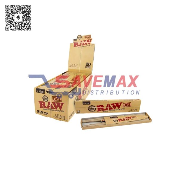 RAW CLASSIC CONE KG 12/20CT