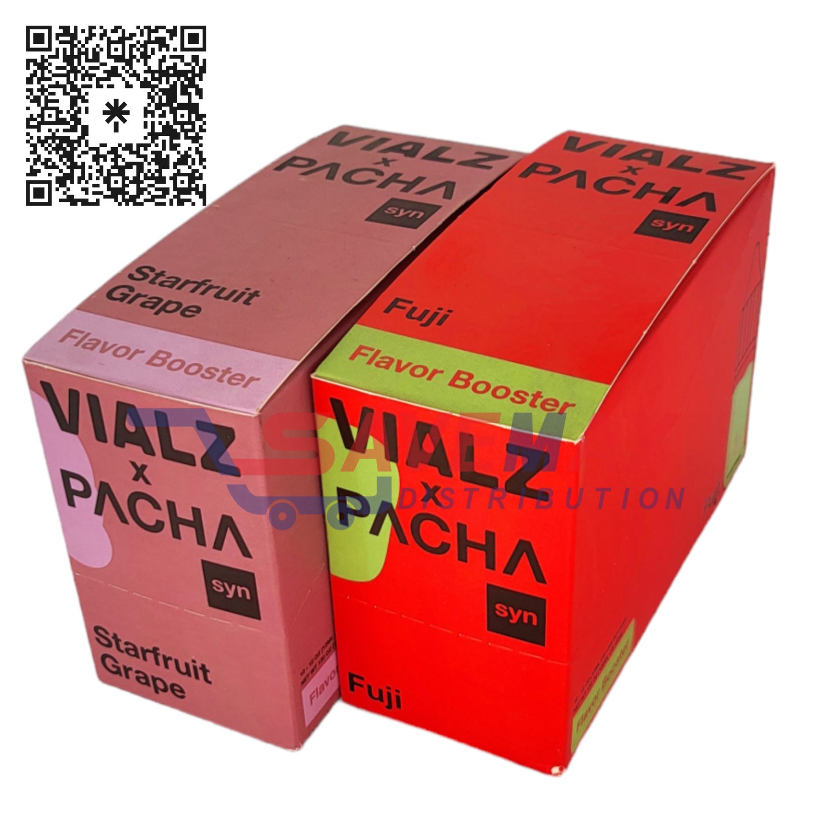 S08191 PACHA FLAVOR BOOSTER PEACH PAPAYA COCONUT 0.5OZ - Image 1