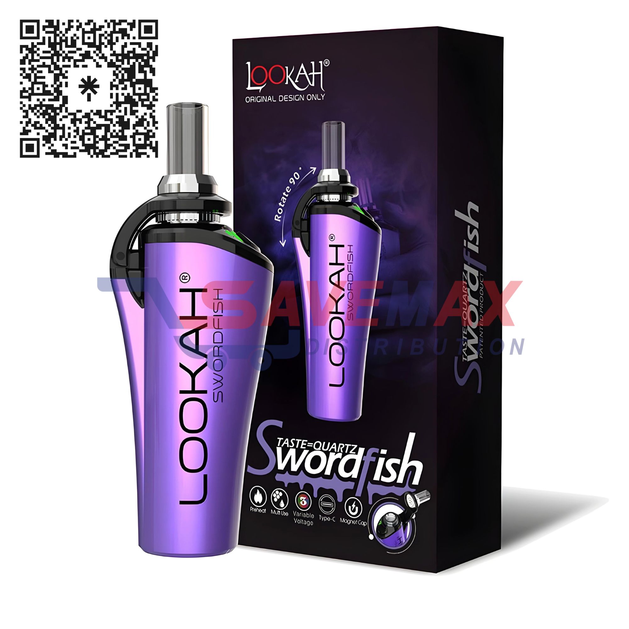 S08229 LOOKAH SWORDFISH PURPLE - Image 1