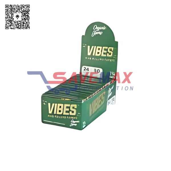 VIBES ORGANIC PAPERS + TIPS 1 1/4 24/50