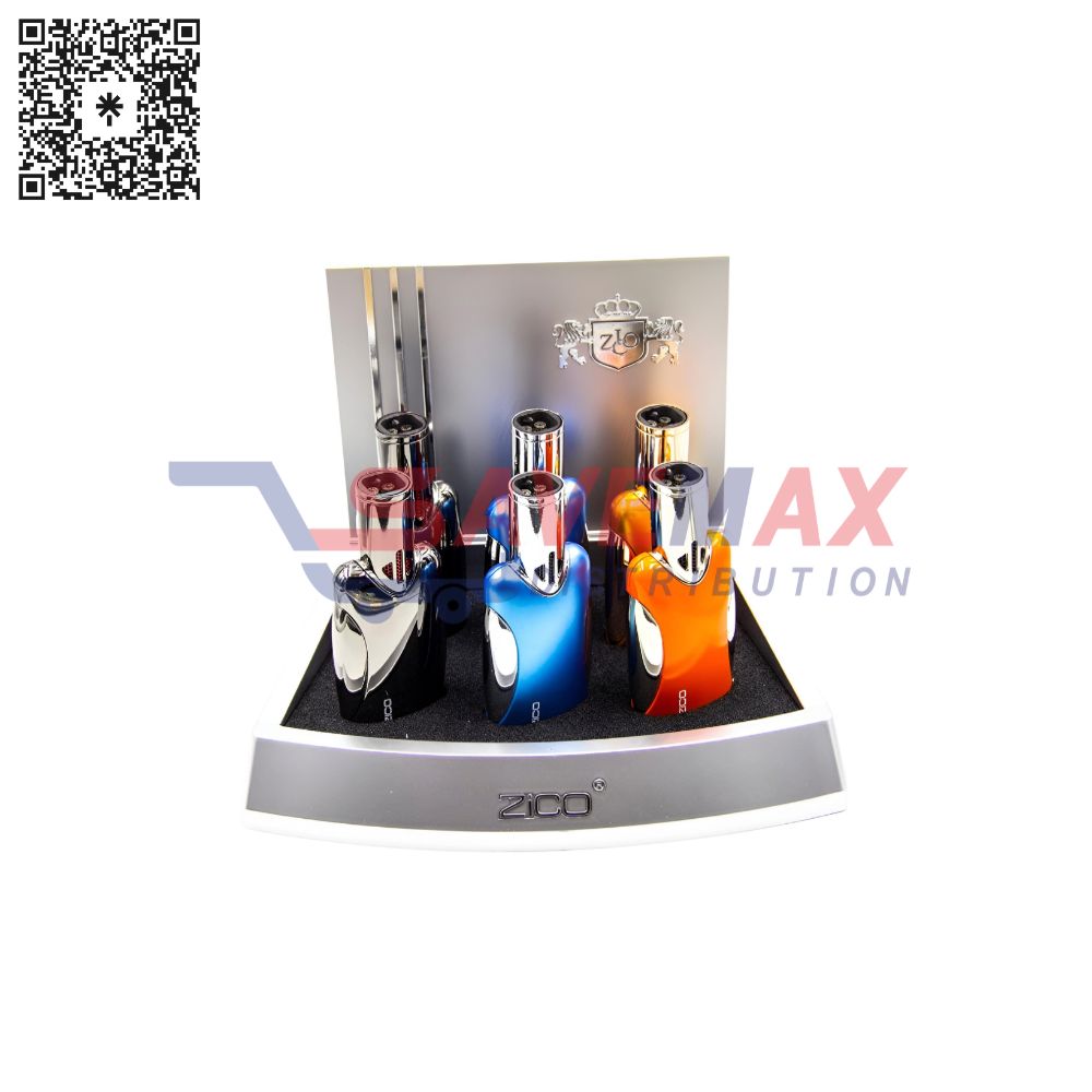 S08533 ZICO TORCH LIGHTER ZD-46 6CT - Image 1