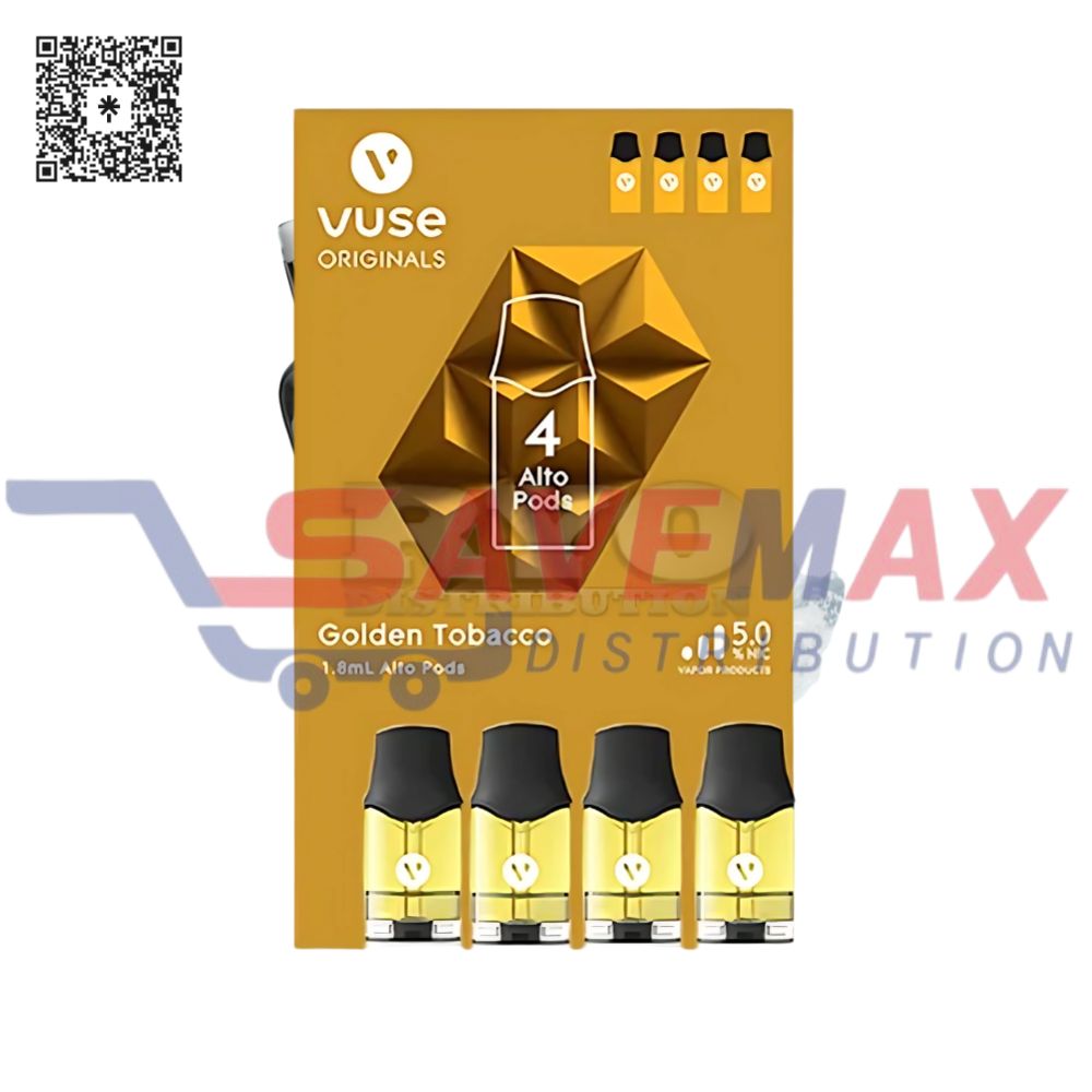 VUSE PODS GOLDEN TOBACCO 5% 2/5CT