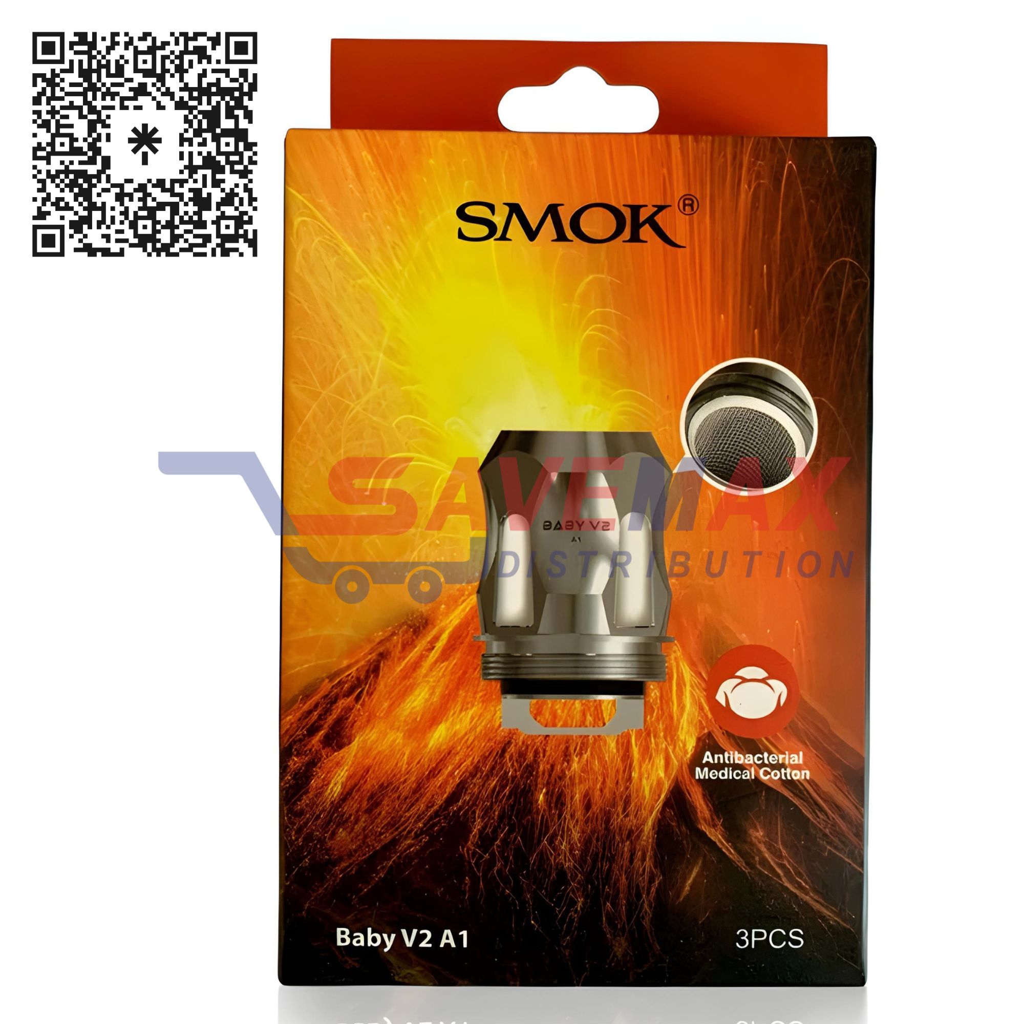 S08573 SMOK BABY V2 A1 COIL 3CT - Image 1