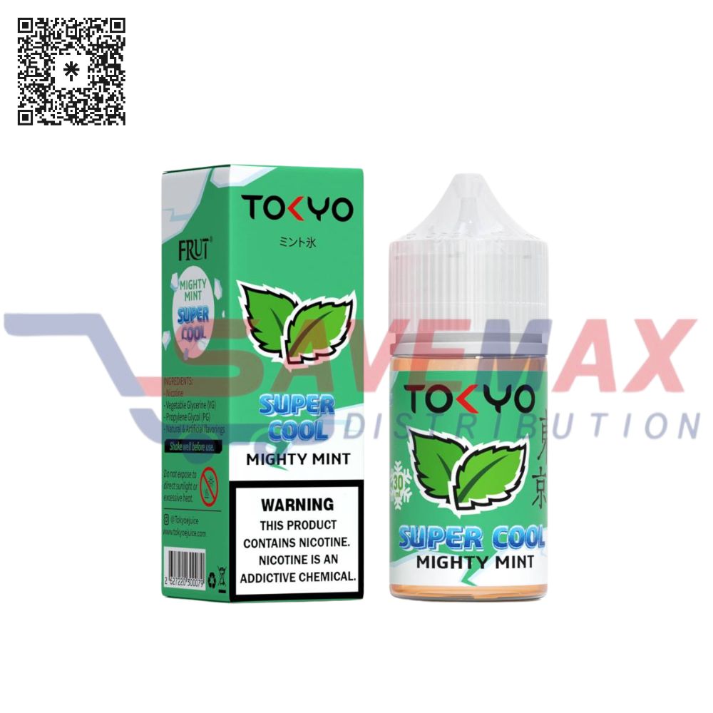 S08615 MIGHTY HEMP SUPER MINT 30ML - Image 1