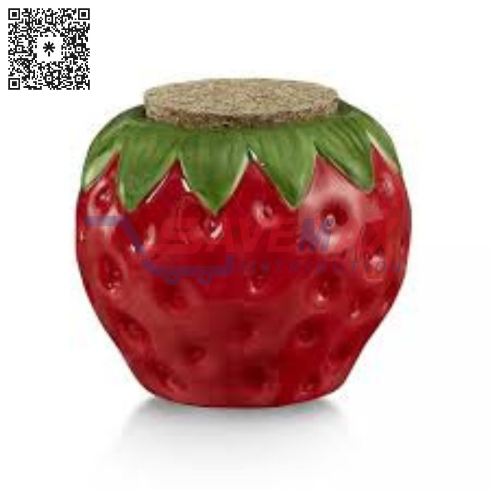 S08965 STRAWBERRY STASH JAR - Image 1