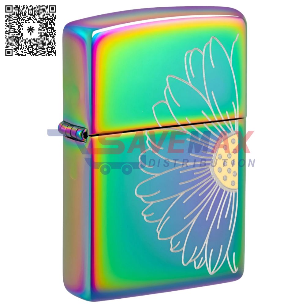 S08984 ZIPPO LIGHTER DAISY DESIGN 48668 - Image 1
