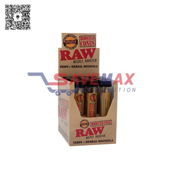RAW ROCKET BOOSTER CONES SUNDAE DRIVER 12CT