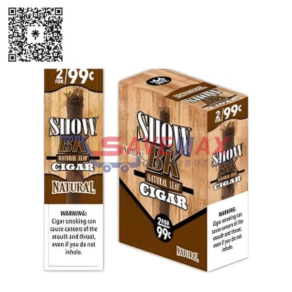 SHOW BK NATURAL 2F.99 15/2PK