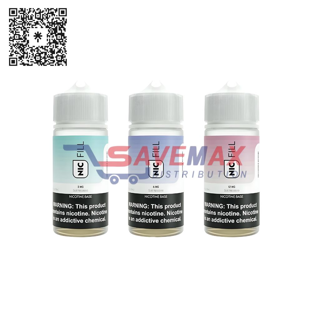 S09080 NKD NIC FILL UNFLAVORED 70ML 6MG 10CT - Image 1