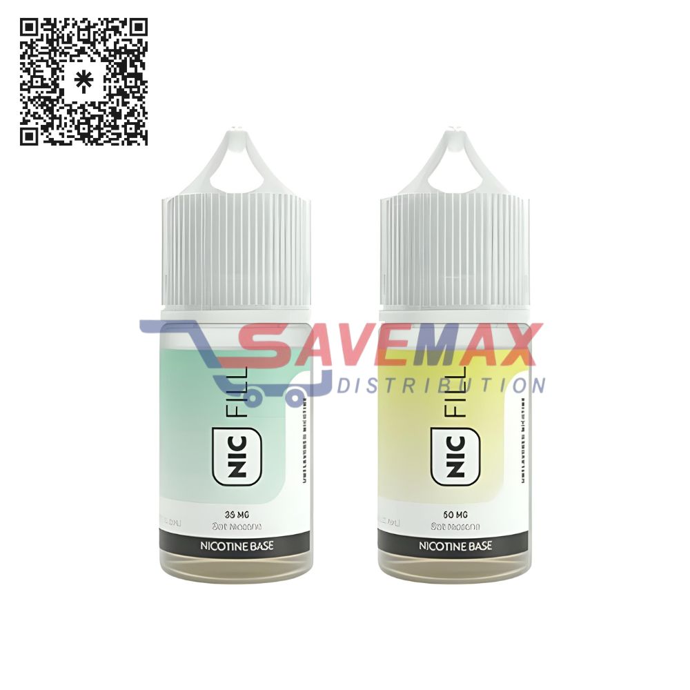 S09081 NKD NIC FILL UNFLAVORED SALT 15ML 50MG 10CT - Image 1