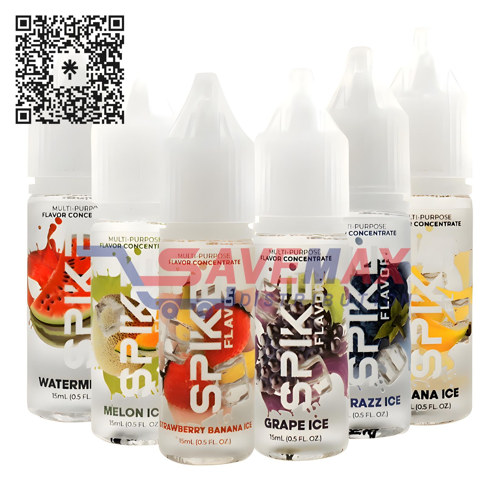 S09117 SPIKE BNANA ICE 15ML 10CT - Image 1