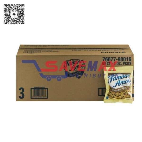 FAMOUS AMOS CHOCOLATE CHIP 60CT