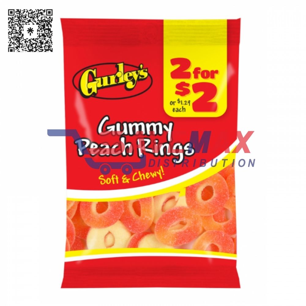 S09236 GURLEYS GUMMY WORMS 2FOR 2 -12CT - Image 1