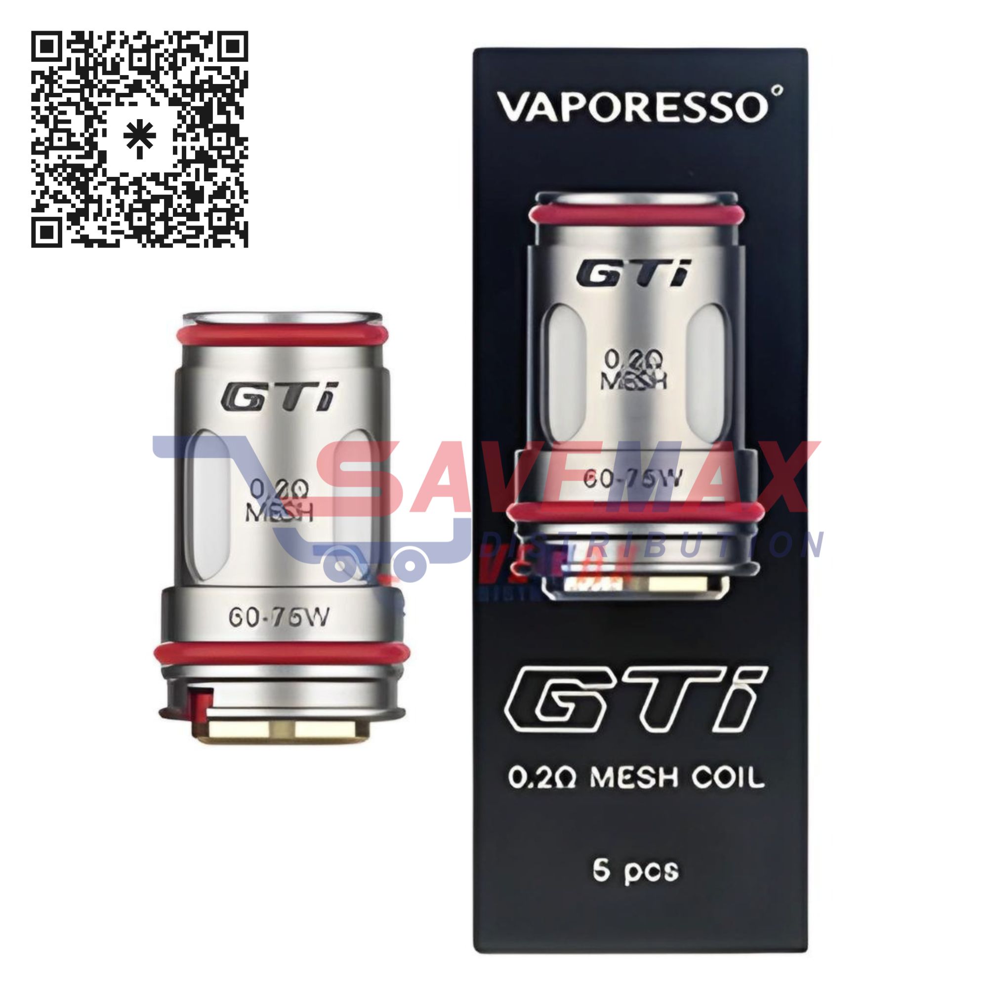 S09351 VAPORESSO GTI 0.2 MESH COIL - Image 1