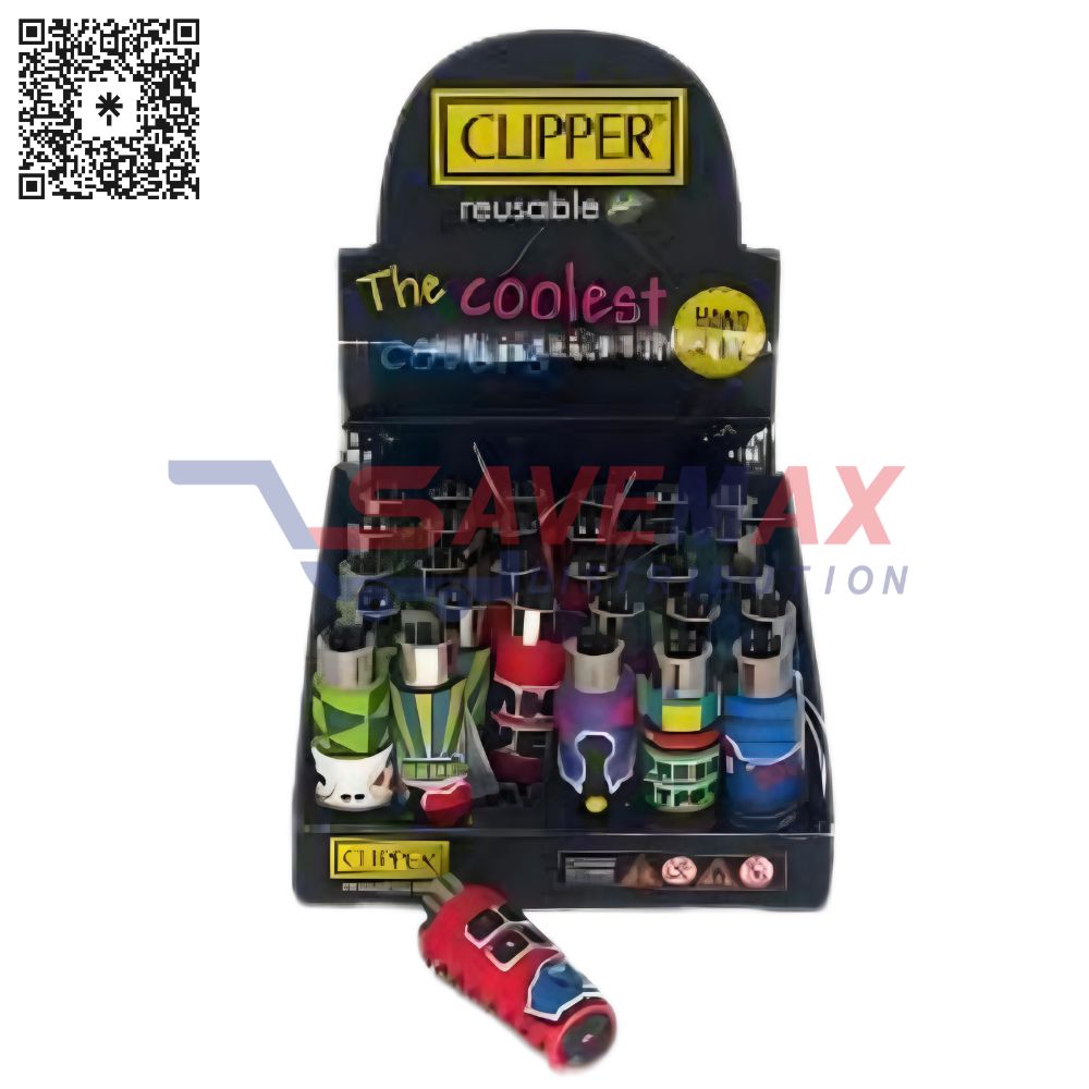 S09689 ZIG-ZAG LIGHTER POP COVER EDITION 30CT - Image 1