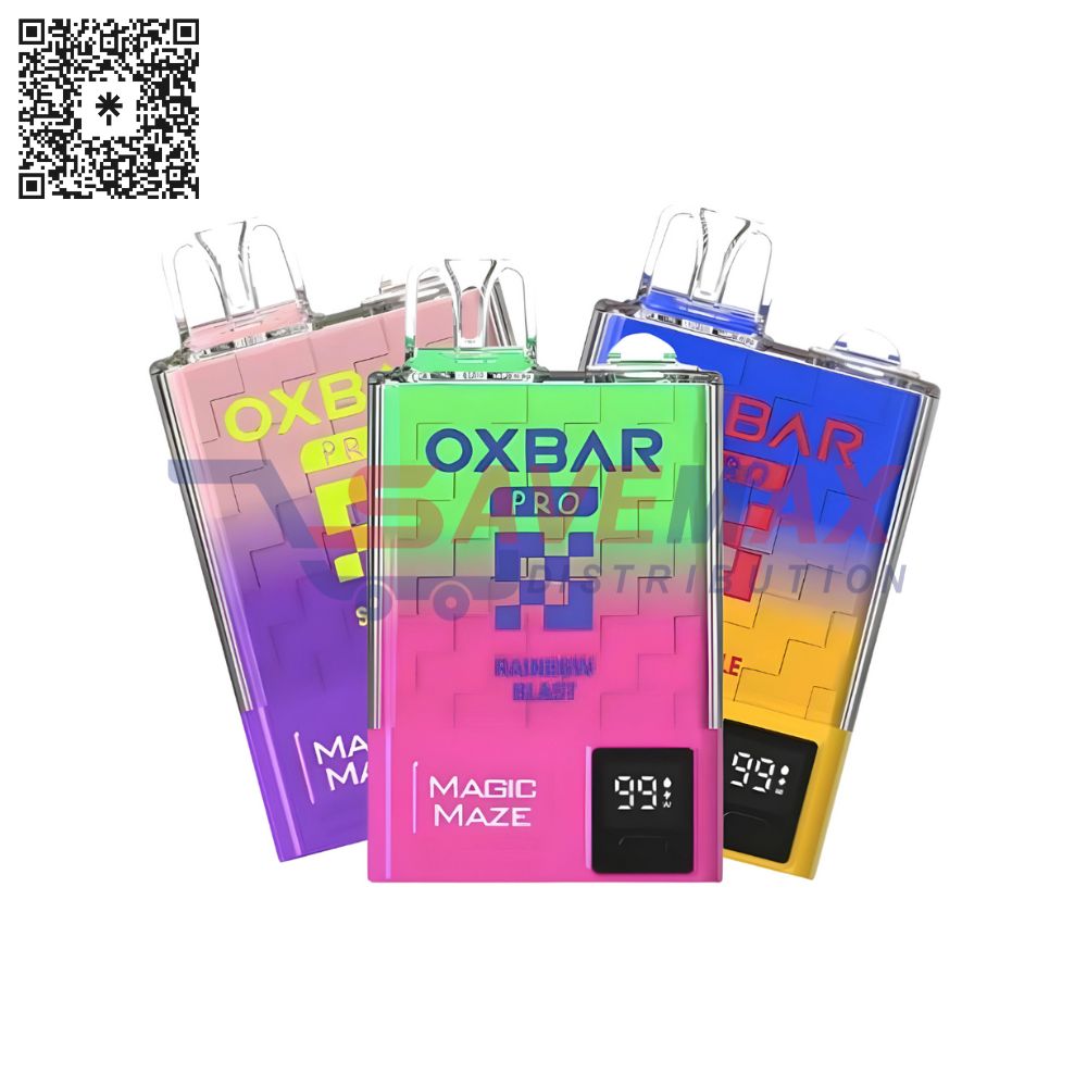 S09708 OXBAR POD JUICE CLEAR JEWEL 10000 PUFFS 5CT - Image 1
