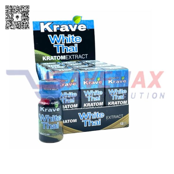 KRAVES PURE EXTRACT WHITE THAI 10ML 12 SHOTS